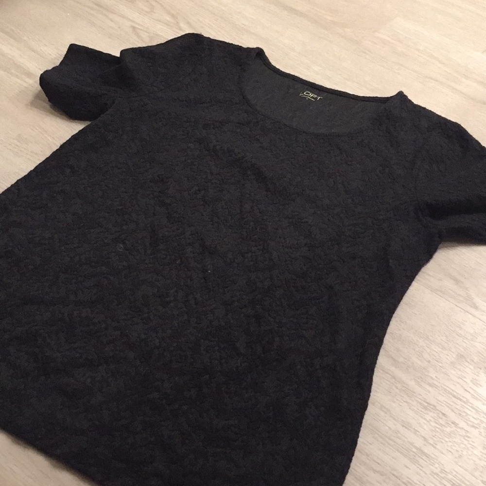 Simple damask black Loft T